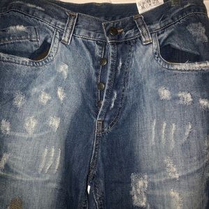 TWN size 31 bootcut jeans Stylish Men’s button fly designer like new